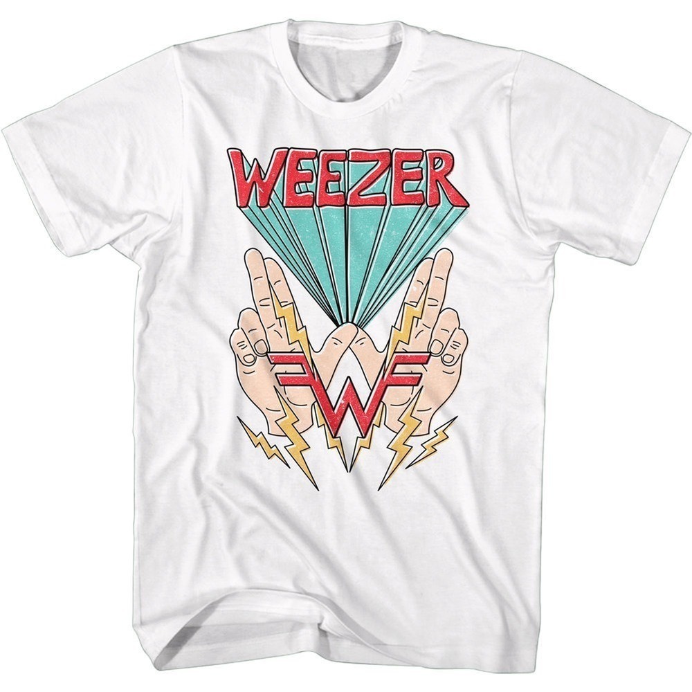 Weezer Hands Rock And Roll Music Shirt